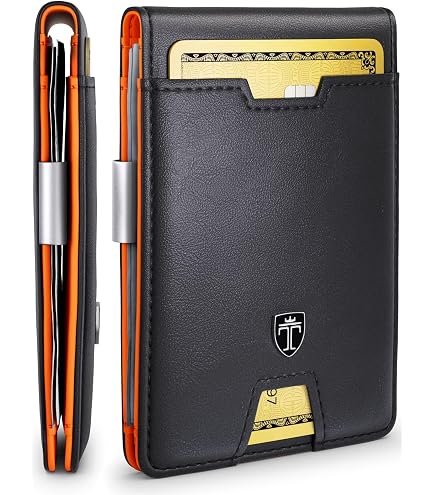 Amazon.com: Zitahli Money Clip Wallets for Men,Slim Bifold Wallet